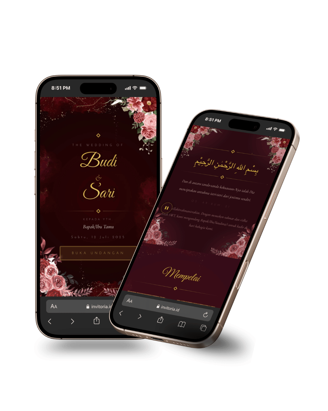 Crimson Floral